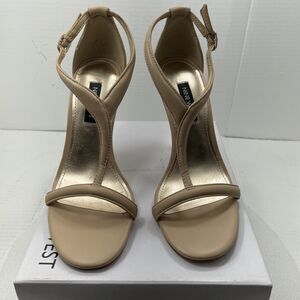 Nine West Womens MeLike3 Dressy Stilleto Heels, Cream, Women Size 5.5 Item#452